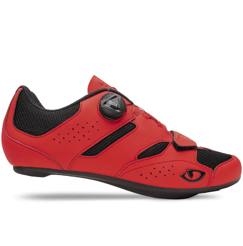 Giro Savix II Road Cycling Shoes in Red-1